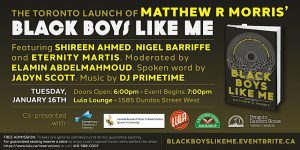 Matthew Morris Book Launch