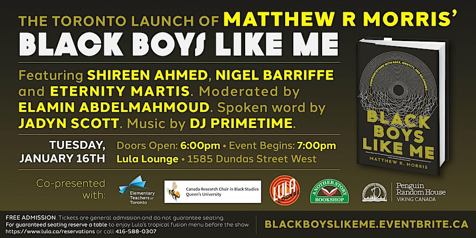 Matthew Morris Book Launch